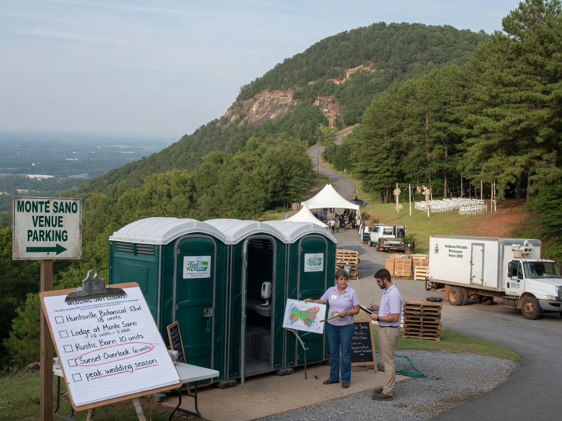 Portable toilet rental in Madison