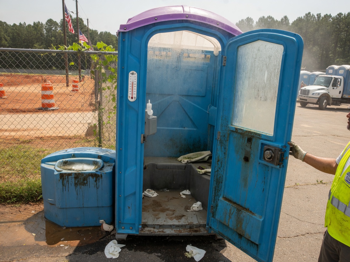 How Humidity Affects Portable Toilet Cleanliness in Huntsville Summers