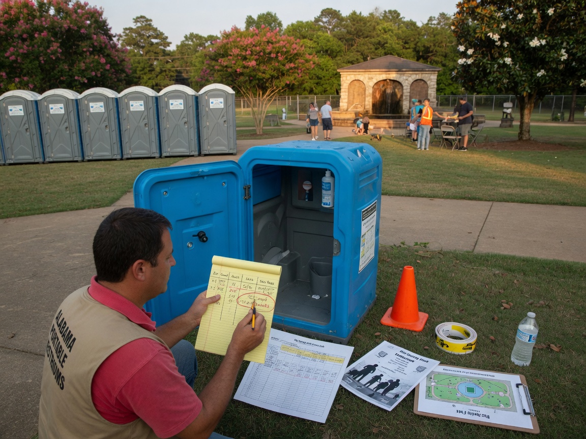 How to Calculate the Number of Portable Toilets Needed for a Crowd at Big Spring Park