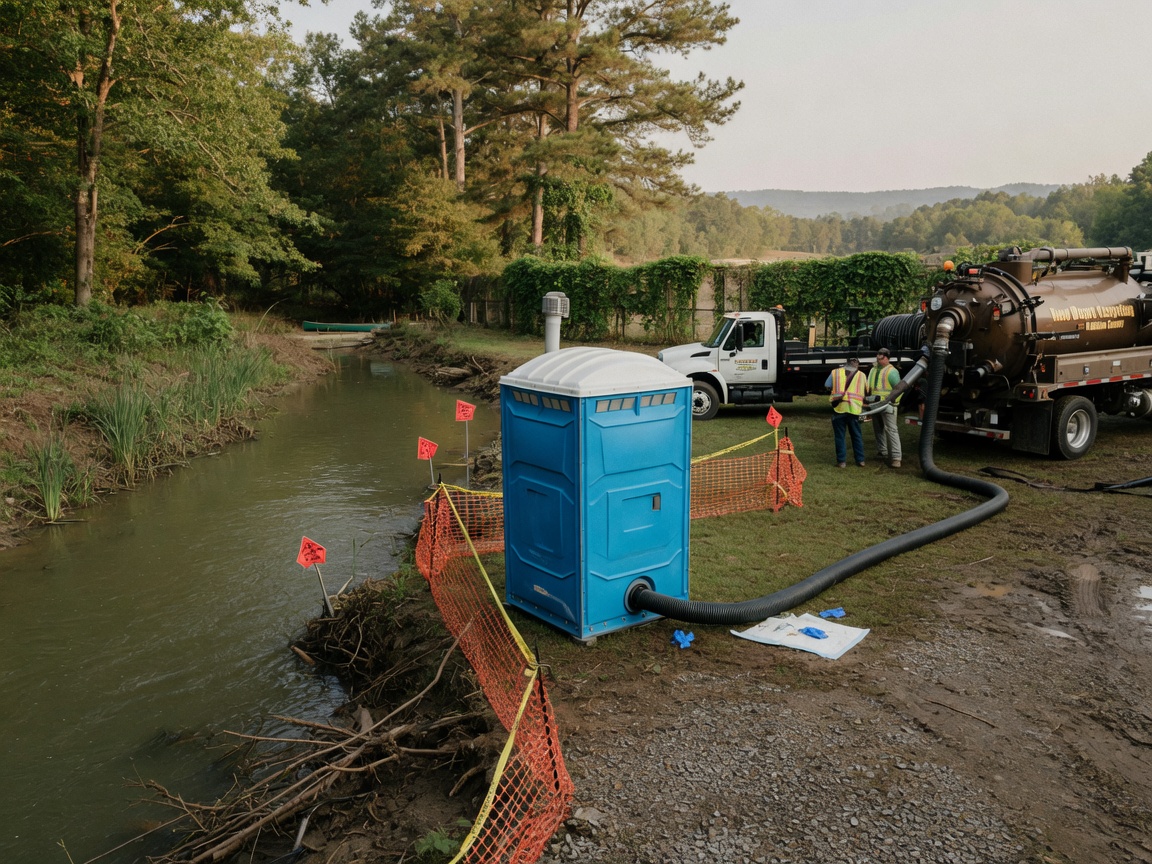 Portable toilet rental in Huntsville