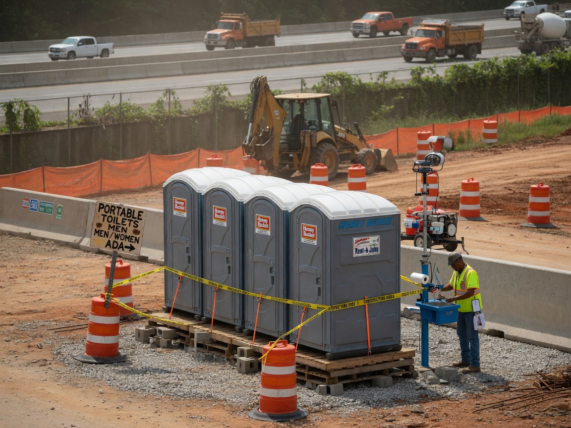 Portable Toilet Setup Guidelines for Construction Projects Along I-565