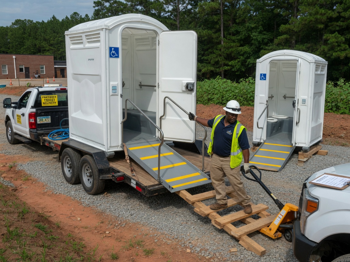 ADA Compliant Portable Toilet Rental in Huntsville