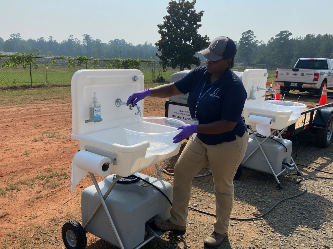 Hand Washing Station Rental in Huntsville
