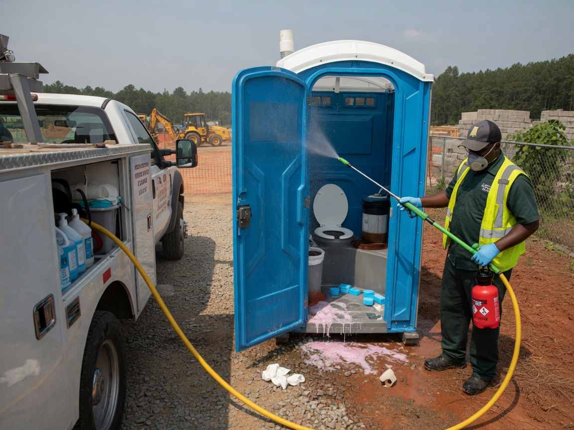 Portable Toilet Service & Cleaning in Huntsville