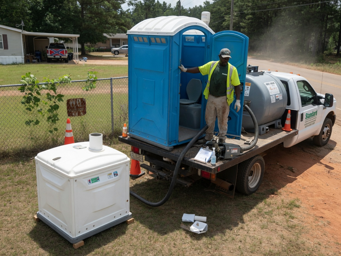Standard Portable Toilet Rental in Huntsville